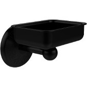  Monte Carlo Collection Wall Mounted Soap Dish, Matte Black