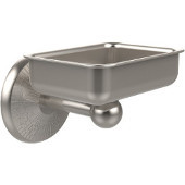  Monte Carlo Collection Soap Dish with Glass Liner, Premium Finish, Satin Nickel