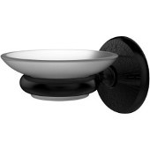  Monte Carlo Collection Wall Mounted Soap Dish, Matte Black