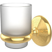  Monte Carlo Collection Wall Mounted Tumbler Holder, Unlacquered Brass