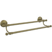  Monte Carlo Collection 33 Inch Double Towel Bar, Antique Brass