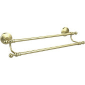  Monte Carlo Collection 33 Inch Double Towel Bar, Satin Brass