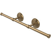  Monte Carlo Collection Wall Mounted Horizontal Guest Towel Holder, Brushed Bronze