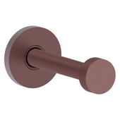  Modern Collection Modern Retractable Wall Hook in Antique Copper, 2'' Diameter x 3-3/4'' D x 2'' H
