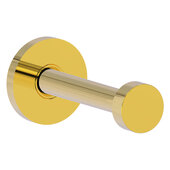  Modern Collection Modern Retractable Wall Hook in Polished Brass, 2'' Diameter x 3-3/4'' D x 2'' H