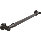  16 Inch Reeded Grab Bar, Oil Rubbed Bronze