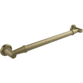  Modern Collection 16'' Grab Bar with Smooth Tubing, Premium Finish, Antique Brass