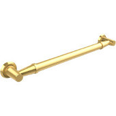 32 inch Grab Bar Smooth, Unlacquered Brass