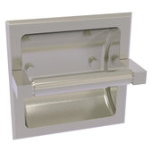  Montero Collection Recessed Toilet Paper Holder in Satin Nickel, 6-1/8'' W x 6-1/8'' D x 3-11/16'' H