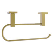  Montero Collection Under Cabinet Paper Towel Holder in Unlacquered Brass, 14-1/8'' W x 7-3/8'' D x 2'' H