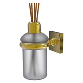  Montero Collection Wall Mounted Scent Stick Holder in Polished Brass, 2-7/8'' W x 4-5/8'' D x 5-3/8'' H