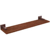  Montero Collection 22 Inch Solid IPE Ironwood Shelf, Antique Copper
