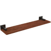  Montero Collection 22 Inch Solid IPE Ironwood Shelf, Oil Rubbed Bronze