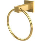  Montero Collection Towel Ring, Unlacquered Brass