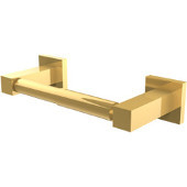  Montero Collection Contemporary Two Post Toilet Tissue Holder, Unlacquered Brass