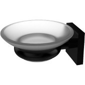  Montero Collection Wall Mounted Soap Dish, Matte Black