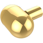  O-10 Series Tango Collection 1-3/5'' W Oval Cabinet Knob in Polished Brass (Standard Finish), Available in Multiple Finishes