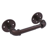  Pipeline Collection 2-Post Toilet Paper Holder in Antique Bronze, 10'' W x 3-11/16'' D x 3'' H