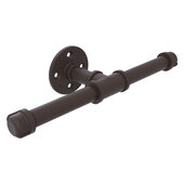  Pipeline Collection Double Roll Toilet Paper Holder in Oil Rubbed Bronze, 8'' W x 3-13/16'' D x 3'' H
