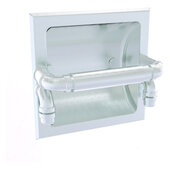  Pipeline Collection Recessed Toilet Paper Holder in Polished Chrome, 6-1/8'' W x 6-1/8'' D x 4'' H