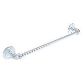  Pipeline Collection 18'' Towel Bar in Polished Chrome, 18'' W x 3-5/16'' D x 3'' H