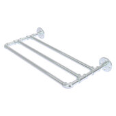  Pipeline Collection 18'' Wall Mounted Towel Shelf in Polished Chrome, 18'' W x 10-13/16'' D x 3'' H