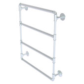  Pipeline Collection 24'' Wall Mounted Ladder Towel Bar in Polished Chrome, 24'' W x 4-3/8'' D x 31'' H