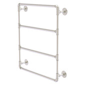  Pipeline Collection 24'' Wall Mounted Ladder Towel Bar in Satin Nickel, 24'' W x 4-3/8'' D x 31'' H