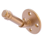  Pipeline Collection Single Robe Hook in Brushed Bronze, 3'' Diameter x 3-3/8'' D x 3-13/16'' H