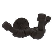  Pipeline Collection Tri-Hook in Oil Rubbed Bronze, 4'' W x 4'' D x 2'' H