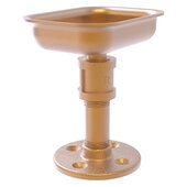  Pipeline Collection Vanity Top Soap Dish in Brushed Bronze, 4-3/8'' W x 3-3/16'' D x 4-7/8'' H