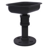  Pipeline Collection Vanity Top Soap Dish in Matte Black, 4-3/8'' W x 3-3/16'' D x 4-7/8'' H