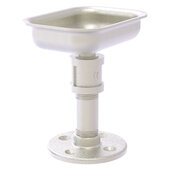  Pipeline Collection Vanity Top Soap Dish in Satin Nickel, 4-3/8'' W x 3-3/16'' D x 4-7/8'' H