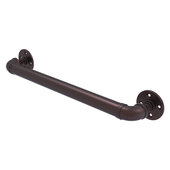  Pipeline Collection 16'' Grab Bar in Antique Bronze, 19'' W x 3-5/8'' D x 3'' H