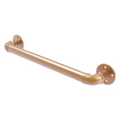  Pipeline Collection 24'' Grab Bar in Brushed Bronze, 27'' W x 3-5/8'' D x 3'' H