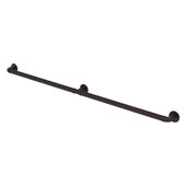  Pipeline Collection 42'' Extended 3 Post Grab Bar in Antique Bronze, 45'' W x 3-9/16'' D x 3'' H