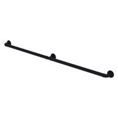  Pipeline Collection 42'' Extended 3 Post Grab Bar in Matte Black, 45'' W x 3-9/16'' D x 3'' H