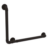  Pipeline Collection 18'' x 24'' Left Hand 90 Degree Grab Bar in Oil Rubbed Bronze, 27-1/2'' W x 3-3/16'' D x 21-1/2'' H