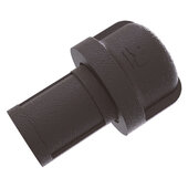  Pipeline Collection 1'' Round Cabinet Knob in Oil Rubbed Bronze, 1-3/16'' Diameter x 1-7/8'' D x 1-3/16'' H