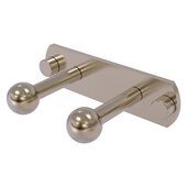  Prestige Skyline Collection 2-Position Multi Peg in Antique Pewter, 5-1/2'' W x 3'' D x 1-1/2'' H
