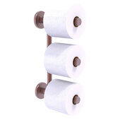  Prestige Skyline Collection 3-Roll Reserve Roll Toilet Paper Holder in Antique Copper, 2-5/8'' W x 7-5/16'' D x 14'' H