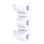  Prestige Skyline Collection 3-Roll Reserve Roll Toilet Paper Holder in Satin Chrome, 2-5/8'' W x 7-5/16'' D x 14'' H