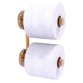  Prestige Skyline Collection 2-Roll Reserve Roll Toilet Paper Holder in Brushed Bronze, 6-1/8'' W x 2-5/8'' D x 8-1/8'' H