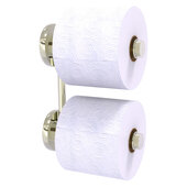  Prestige Skyline Collection 2-Roll Reserve Roll Toilet Paper Holder in Polished Nickel, 6-1/8'' W x 2-5/8'' D x 8-1/8'' H