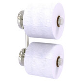  Prestige Skyline Collection 2-Roll Reserve Roll Toilet Paper Holder in Satin Nickel, 6-1/8'' W x 2-5/8'' D x 8-1/8'' H