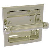  Prestige Skyline Collection Recessed Toilet Paper Holder in Polished Nickel, 6-3/8'' W x 6-1/8'' D x 3-7/8'' H