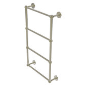  Prestige Skyline Collection 4-Tier 24'' Ladder Towel Bar with Dotted Detail in Polished Nickel, 24'' W x 5'' D x 34'' H