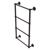  Prestige Skyline Collection 4-Tier 36'' Ladder Towel Bar with Twisted Detail in Venetian Bronze, 36'' W x 5'' D x 34'' H