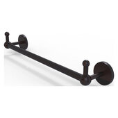  Prestige Skyline Collection 18'' Towel Bar with Integrated Peg Hooks in Venetian Bronze, 20-1/4'' W x 3-13/16'' D x 3-5/16'' H
