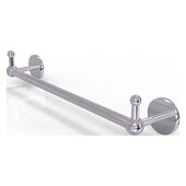  Prestige Skyline Collection 24'' Towel Bar with Integrated Peg Hooks in Polished Chrome, 26-1/4'' W x 3-13/16'' D x 3-5/16'' H